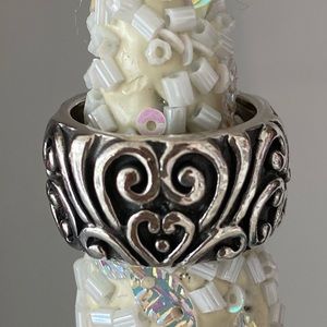 Swirly Hearts Ring